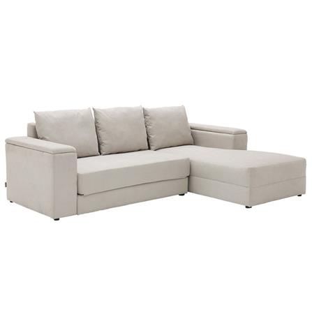 โซฟาเข้ามุมขวา KONCEPT RAPHAT 19231309 สีครีม_1