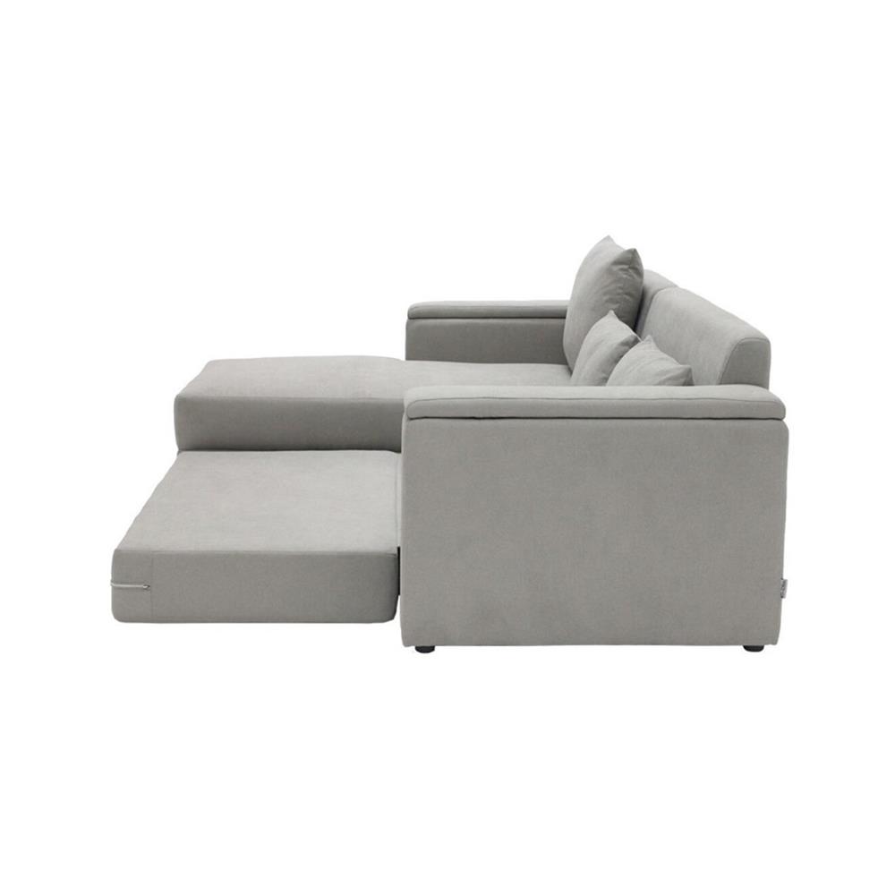 โซฟาเข้ามุมซ้าย KONCEPT RAPHAT 19236239 สีเทา