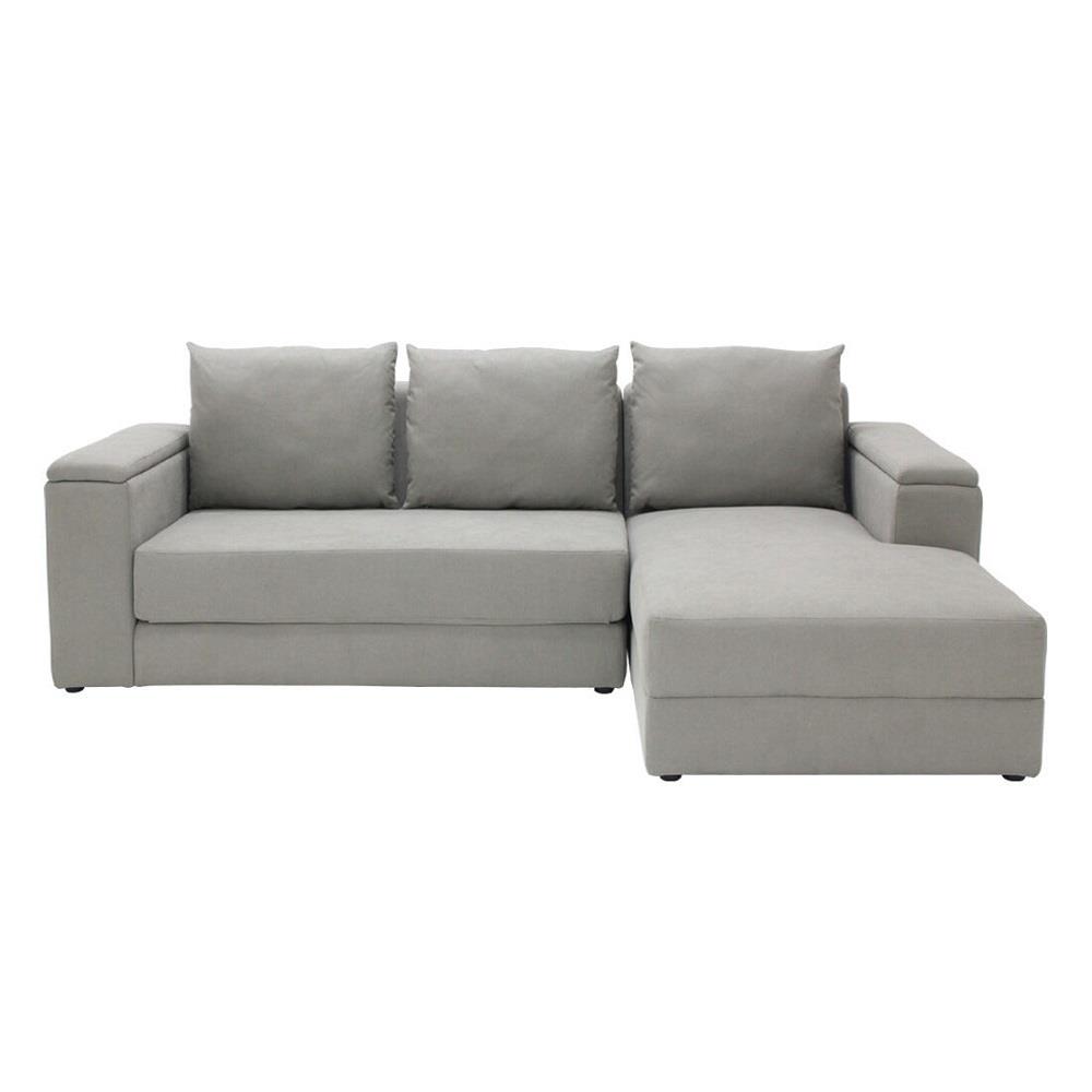 โซฟาเข้ามุมขวา KONCEPT RAPHAT 19236240 สีเทา