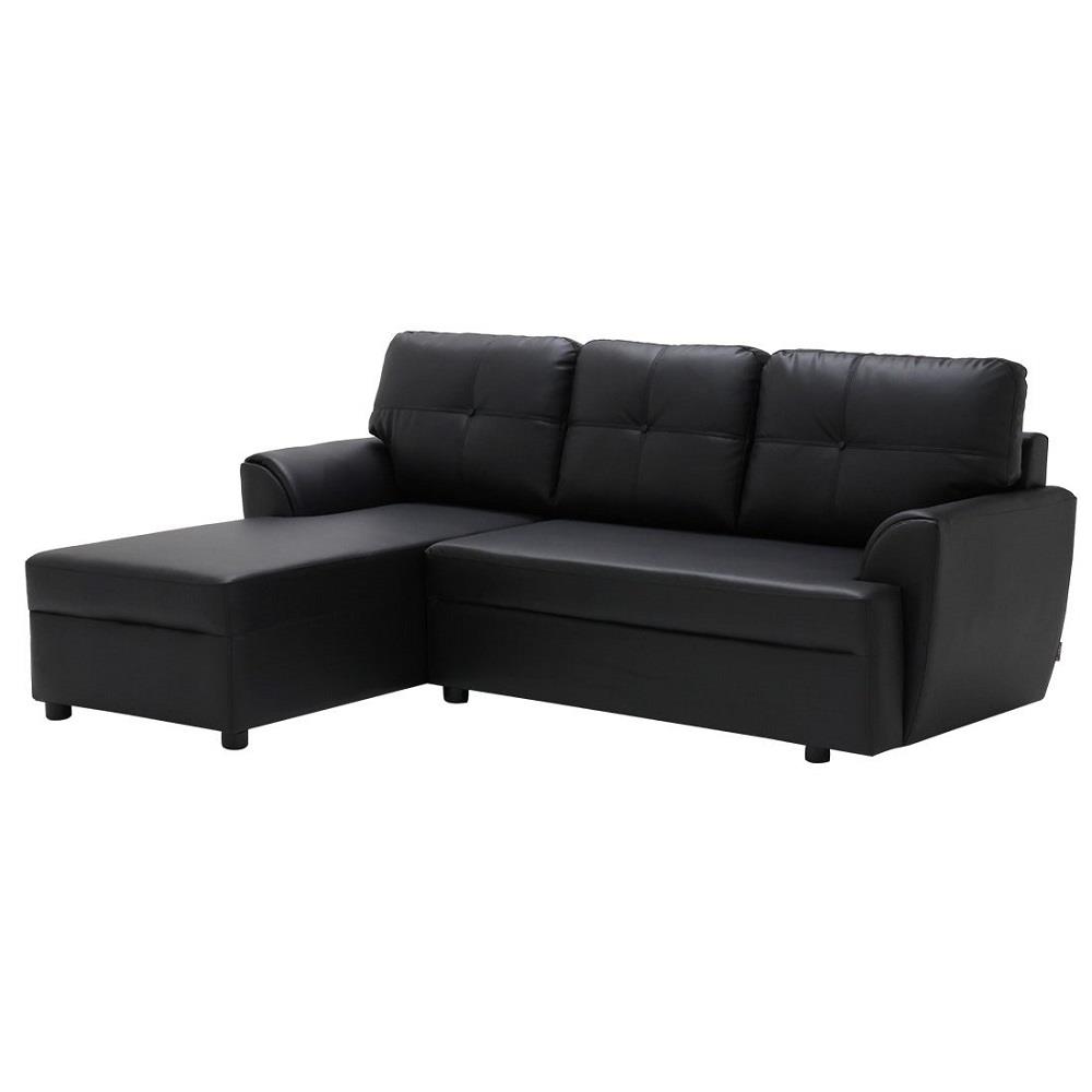 โซฟาเข้ามุมซ้าย KONCEPT RIOWA 19229210 สีดำ
