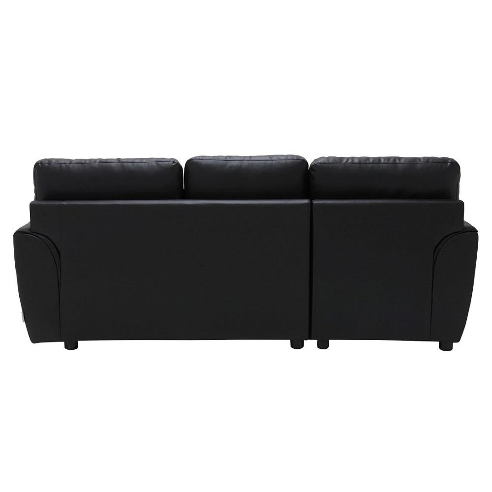 โซฟาเข้ามุมซ้าย KONCEPT RIOWA 19229210 สีดำ