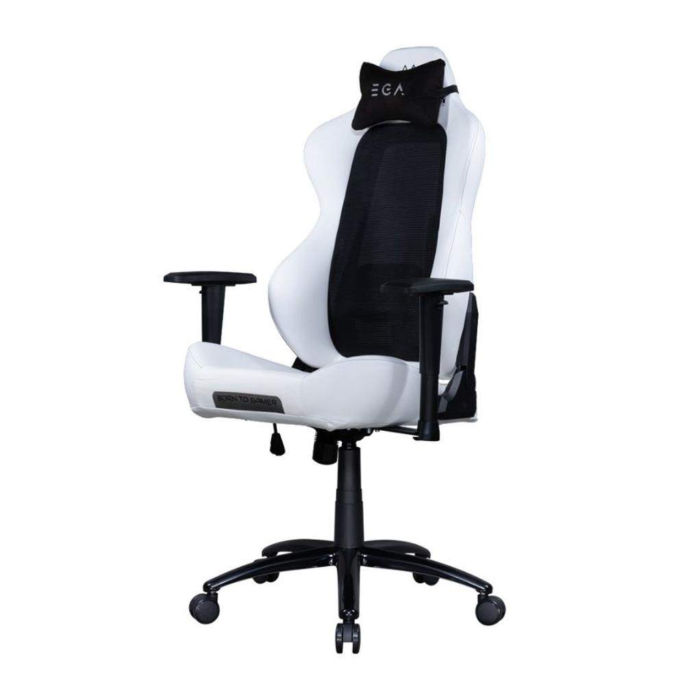 เก้าอี้เกมมิ่ง EGA TYPE G9 สีขาว/ดำ