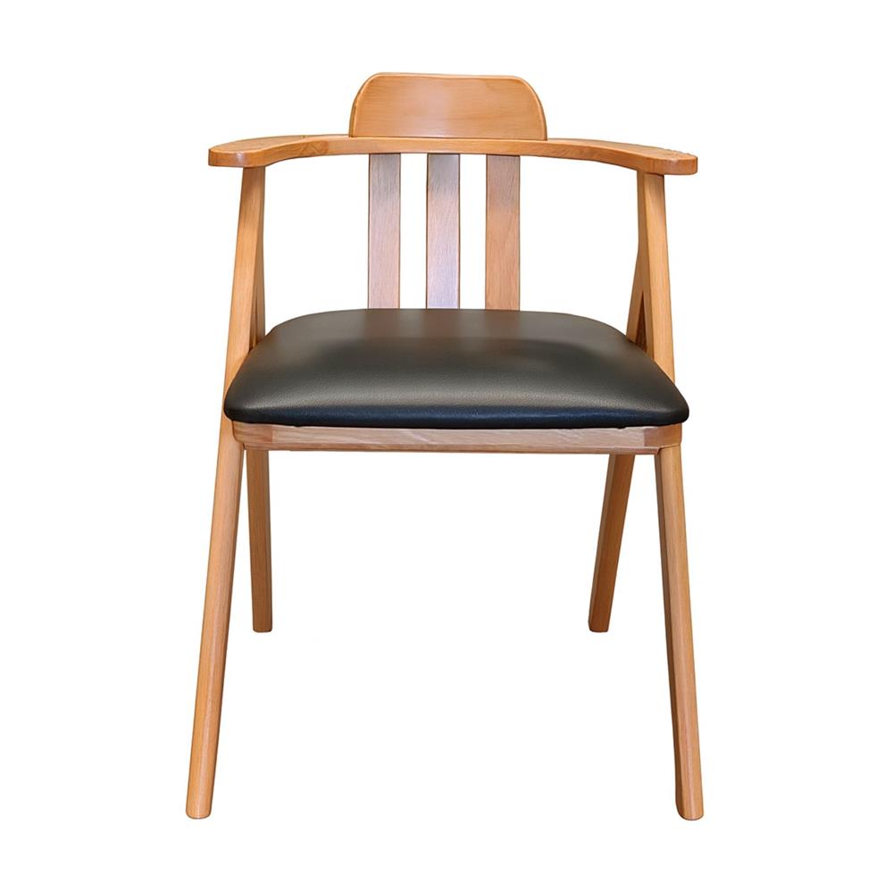 เก้าอี้ทานข้าว FURDINI HAVEN สีน้ำตาลเข้ม/ดำ