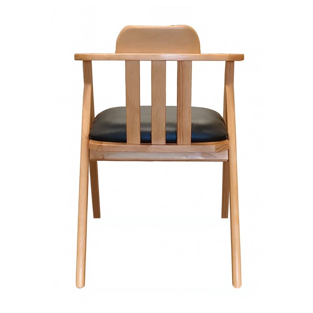 เก้าอี้ทานข้าว FURDINI HAVEN สีน้ำตาลเข้ม/ดำ