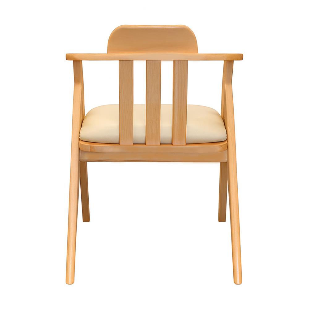 เก้าอี้ทานข้าว FURDINI HAVEN สีเนเชอรัล/ครีม