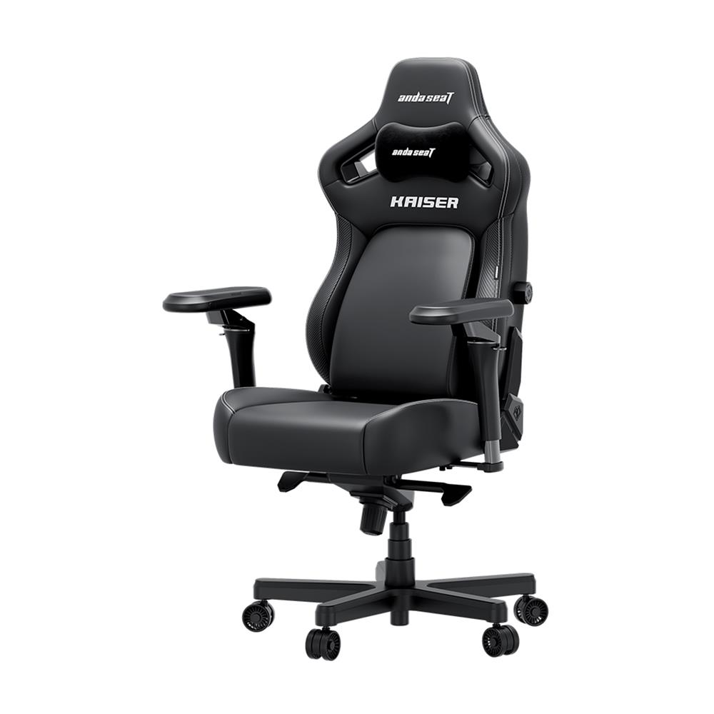 เก้าอี้เกมมิ่ง ANDA SEAT KAISER 4 6D L PVC สีดำ