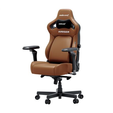 เก้าอี้เกมมิ่ง ANDA SEAT KAISER 4 6D XL PVC สีน้ำตาล_0