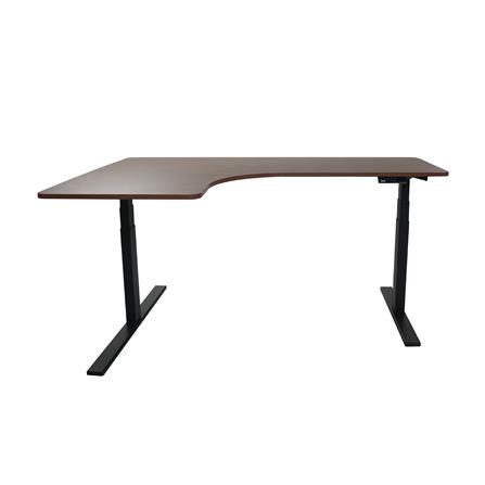 โต๊ะปรับระดับไฟฟ้า BEWELL TBS2-TOP9 160 ซม. สีไม้วอลนัท/ดำ_1