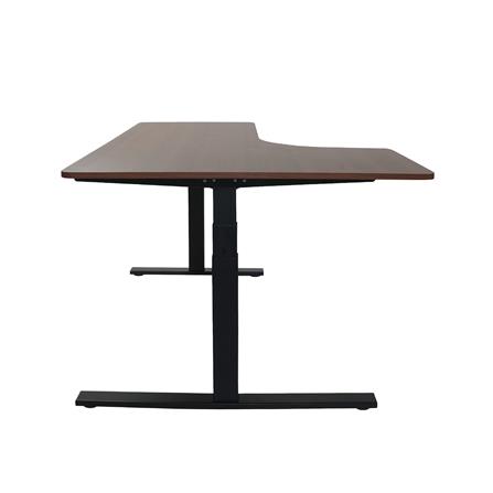 โต๊ะปรับระดับไฟฟ้า BEWELL TBS2-TOP9 160 ซม. สีไม้วอลนัท/ดำ_2
