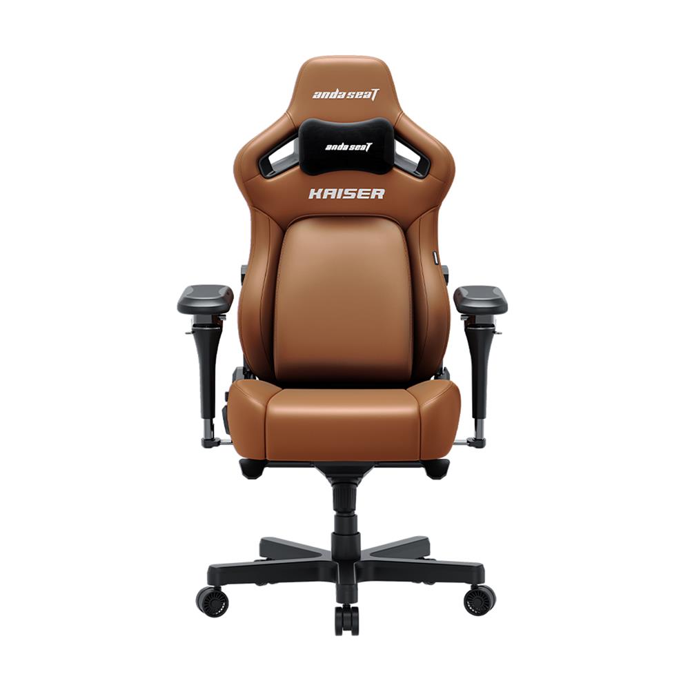 เก้าอี้เกมมิ่ง ANDA SEAT KAISER 4 6D L PVC สีน้ำตาล