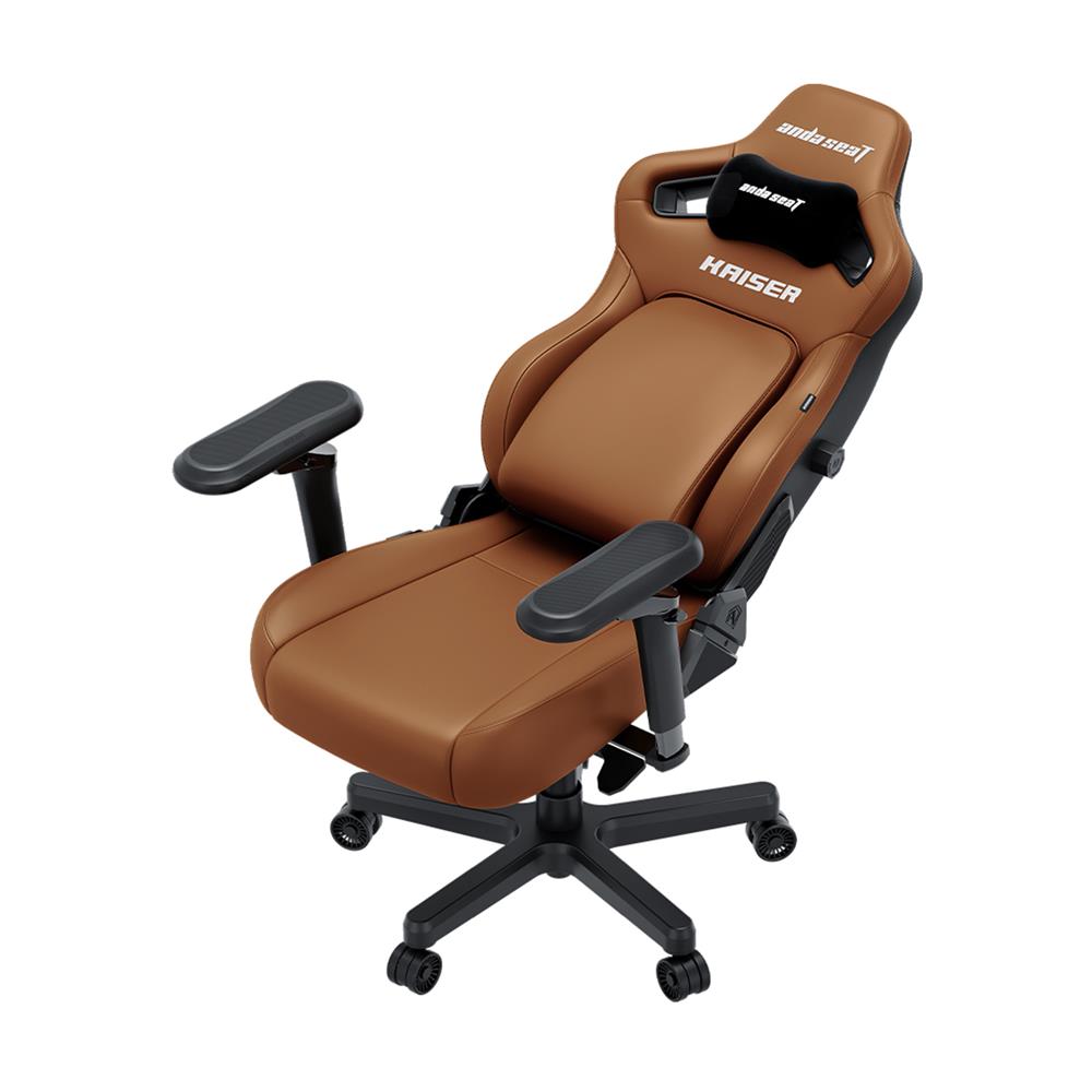เก้าอี้เกมมิ่ง ANDA SEAT KAISER 4 6D L PVC สีน้ำตาล