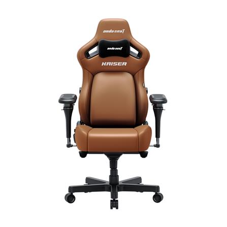 เก้าอี้เกมมิ่ง ANDA SEAT KAISER 4 6D L PVC สีน้ำตาล_1