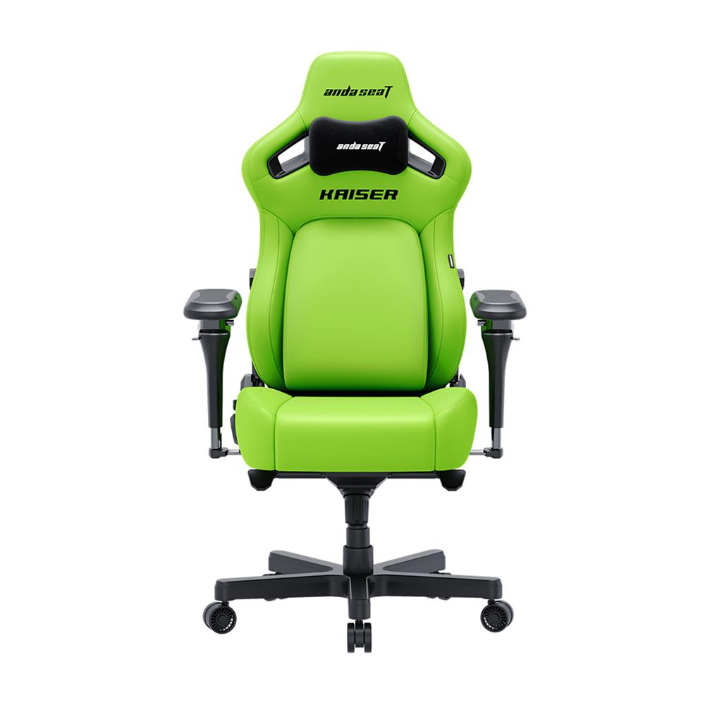 เก้าอี้เกมมิ่ง ANDA SEAT KAISER 4 6D XL PVC สีเขียว