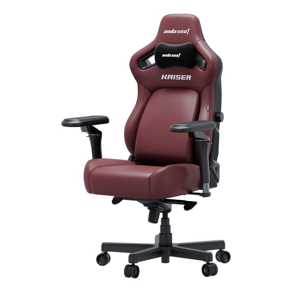 เก้าอี้เกมมิ่ง ANDA SEAT KAISER 4 6D XL PVC สีแดง