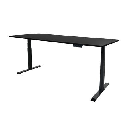โต๊ะปรับระดับไฟฟ้า BEWELL TOP7-19 150 ซม. สีดำ_0