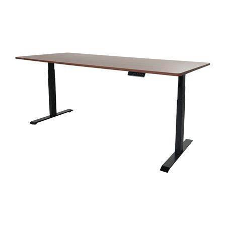 โต๊ะปรับระดับไฟฟ้า BEWELL TOP7-18 150 ซม. สีไม้วอลนัท/ดำ_0