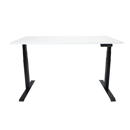 โต๊ะปรับระดับไฟฟ้า BEWELL TOP7-20 150 ซม. สีขาว/ดำ_1