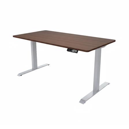 โต๊ะปรับระดับไฟฟ้า BEWELL TOP7-14 140 ซม. สีไม้วอลนัท/ขาว_0