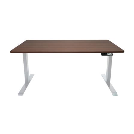 โต๊ะปรับระดับไฟฟ้า BEWELL TOP7-14 140 ซม. สีไม้วอลนัท/ขาว_1