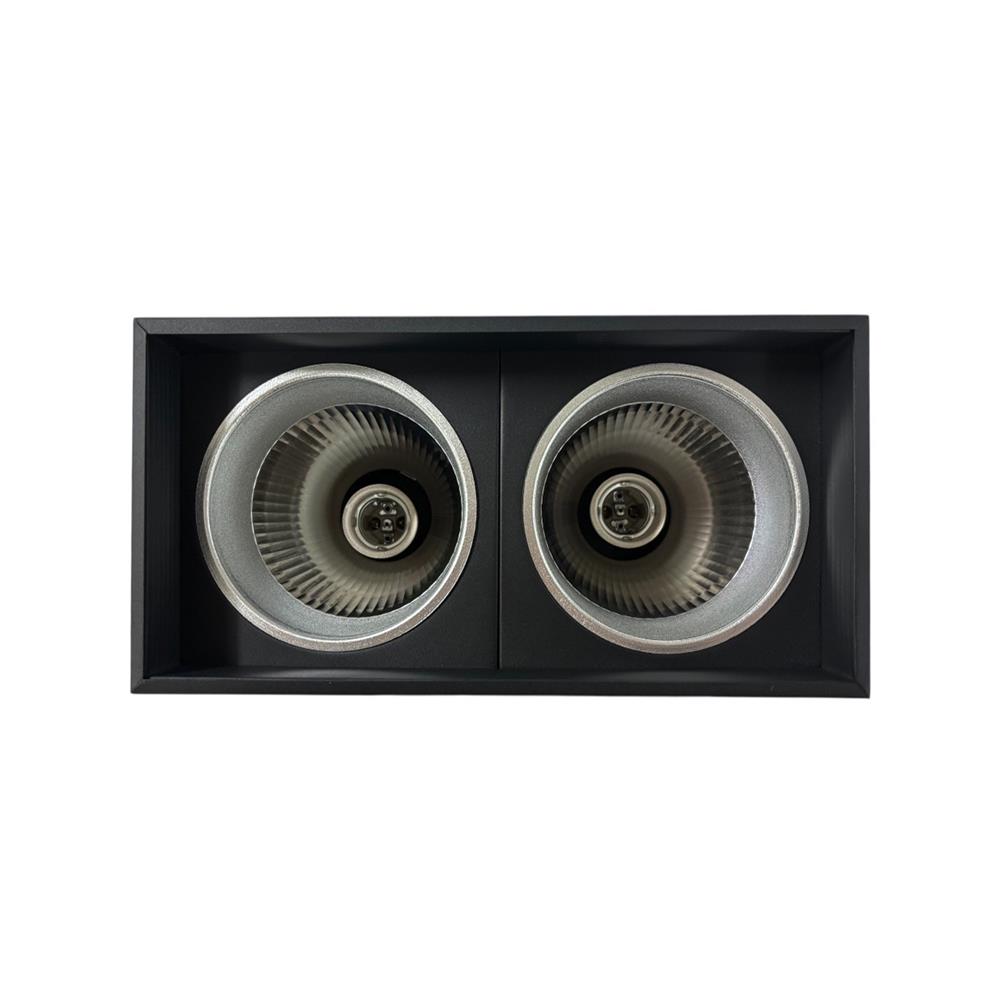 ดาวน์ไลท์ LUMAX 25-01931 11 นิ้ว สีดำ เหลี่ยม