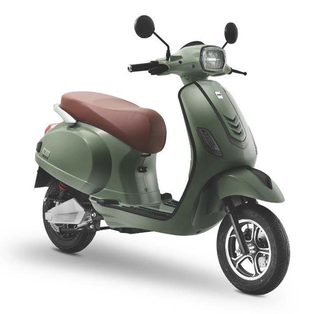 รถจักรยานยนต์ไฟฟ้า EM LEGEND 2000W สีเขียวฮันเตอร์