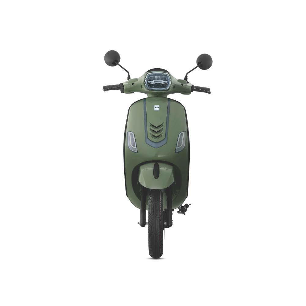 รถจักรยานยนต์ไฟฟ้า EM LEGEND 2000W สีเขียวฮันเตอร์