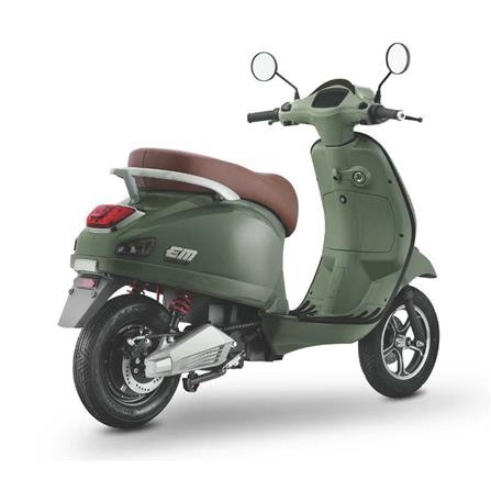 รถจักรยานยนต์ไฟฟ้า EM LEGEND 2000W สีเขียวฮันเตอร์_5