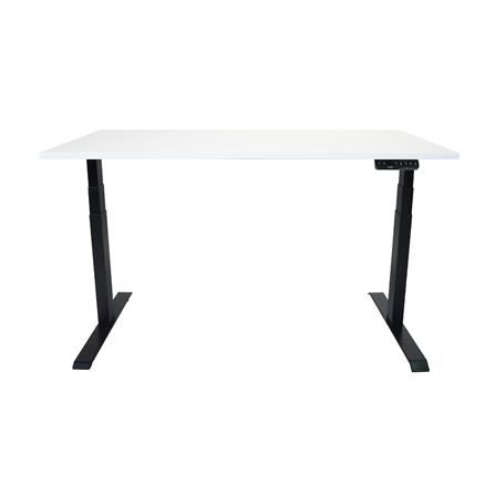 โต๊ะปรับระดับไฟฟ้า BEWELL TOP7-12 140 ซม. สีขาว/ดำ_1