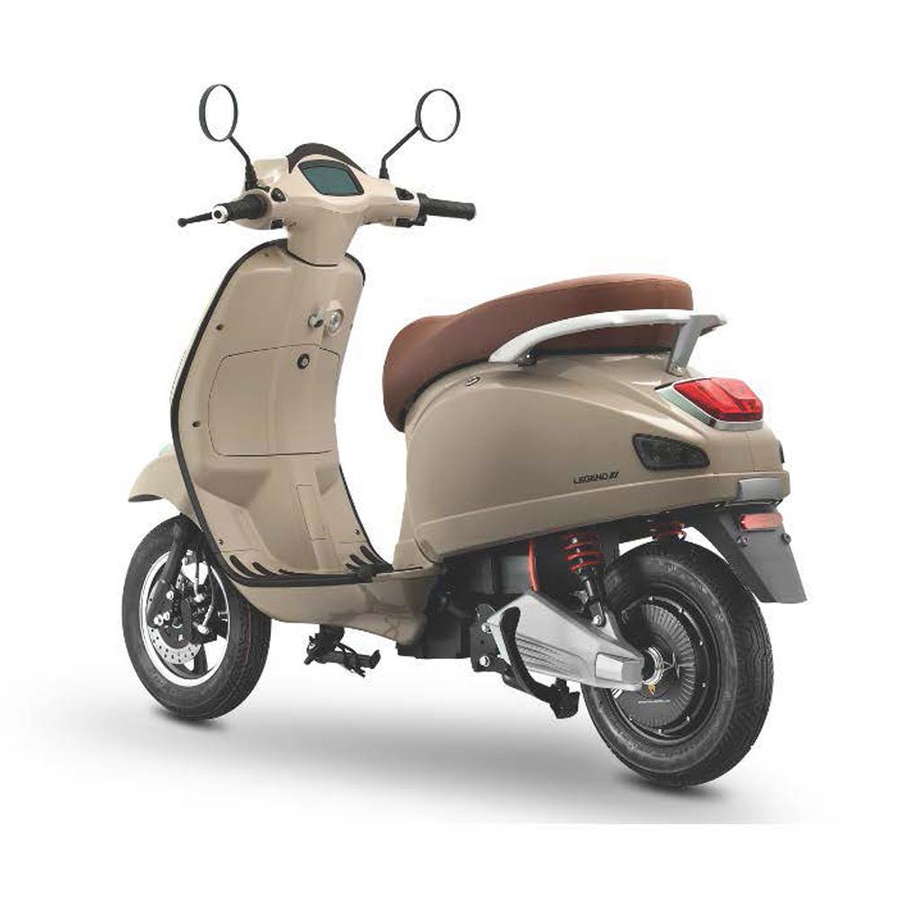 รถจักรยานยนต์ไฟฟ้า EM LEGEND 2000W สีน้ำตาลลาเต้