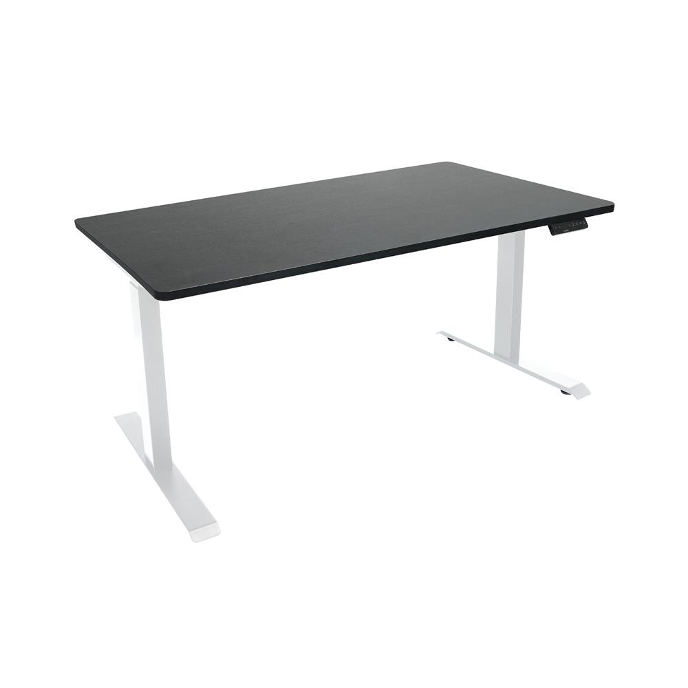 โต๊ะปรับระดับไฟฟ้า BEWELL TOP7-15 140 ซม. สีดำ/ขาว