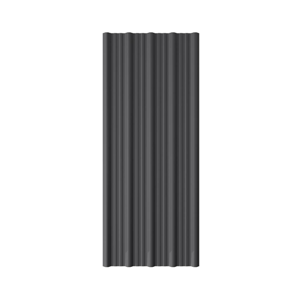 แผ่นหลังคาวินเทอร์ พลัส VG 83.6x300x2.4 ซม. สีเทา