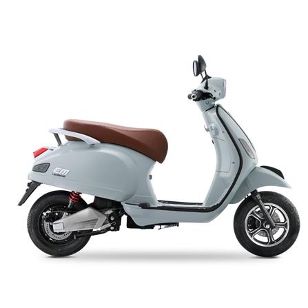 รถจักรยานยนต์ไฟฟ้า EM LEGEND 2000W สีเทา_0