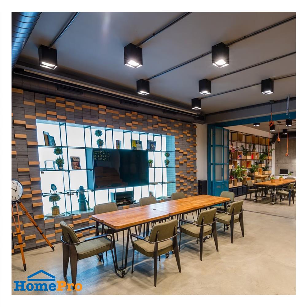 ดาวน์ไลท์ LUMAX 25-01929 5 นิ้ว สีดำ ทรงเหลี่ยม