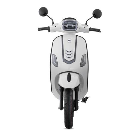 รถจักรยานยนต์ไฟฟ้า EM LEGEND 2000W สีขาวสโนวี่_6