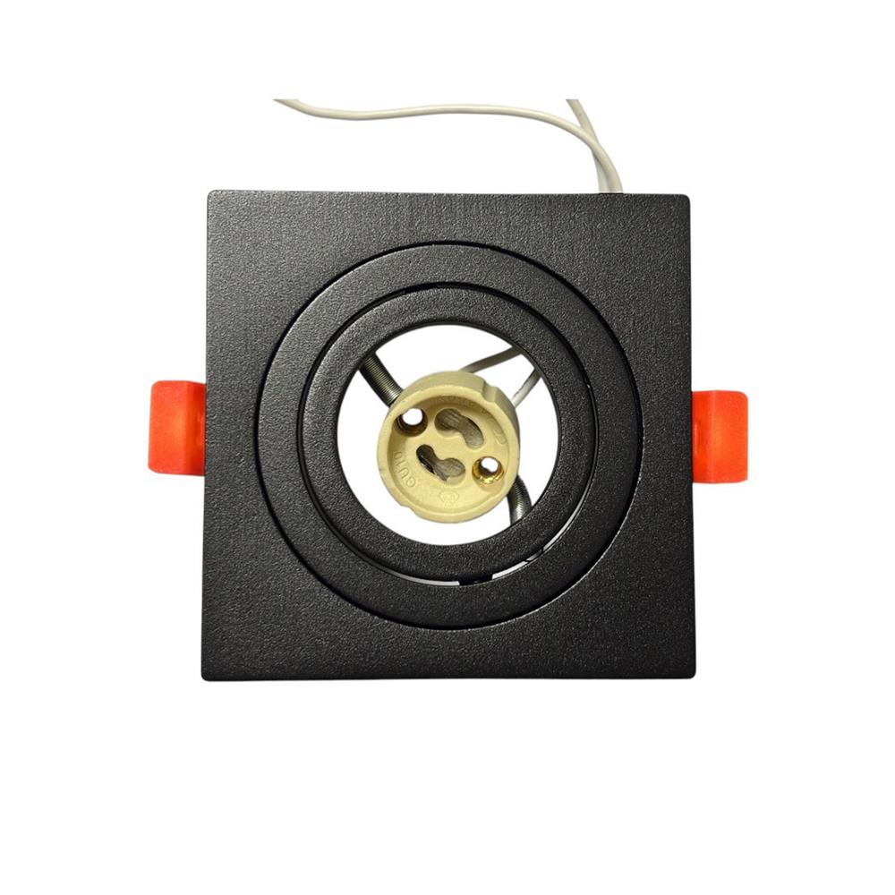 ดาวน์ไลท์ LUMAX HG 24-05227 3 นิ้ว สีดำ เหลี่ยม