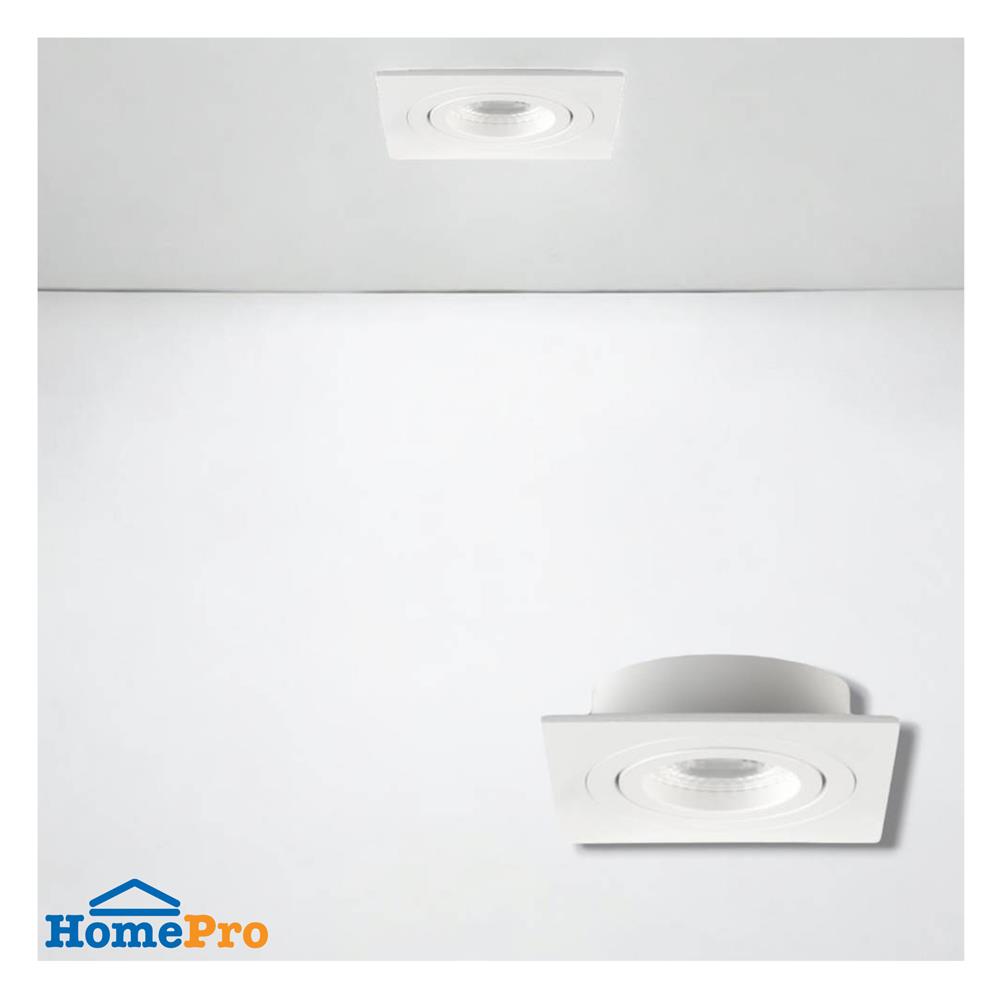 ดาวน์ไลท์ LUMAX HG 24-05226 3 นิ้ว สีขาว เหลี่ยม