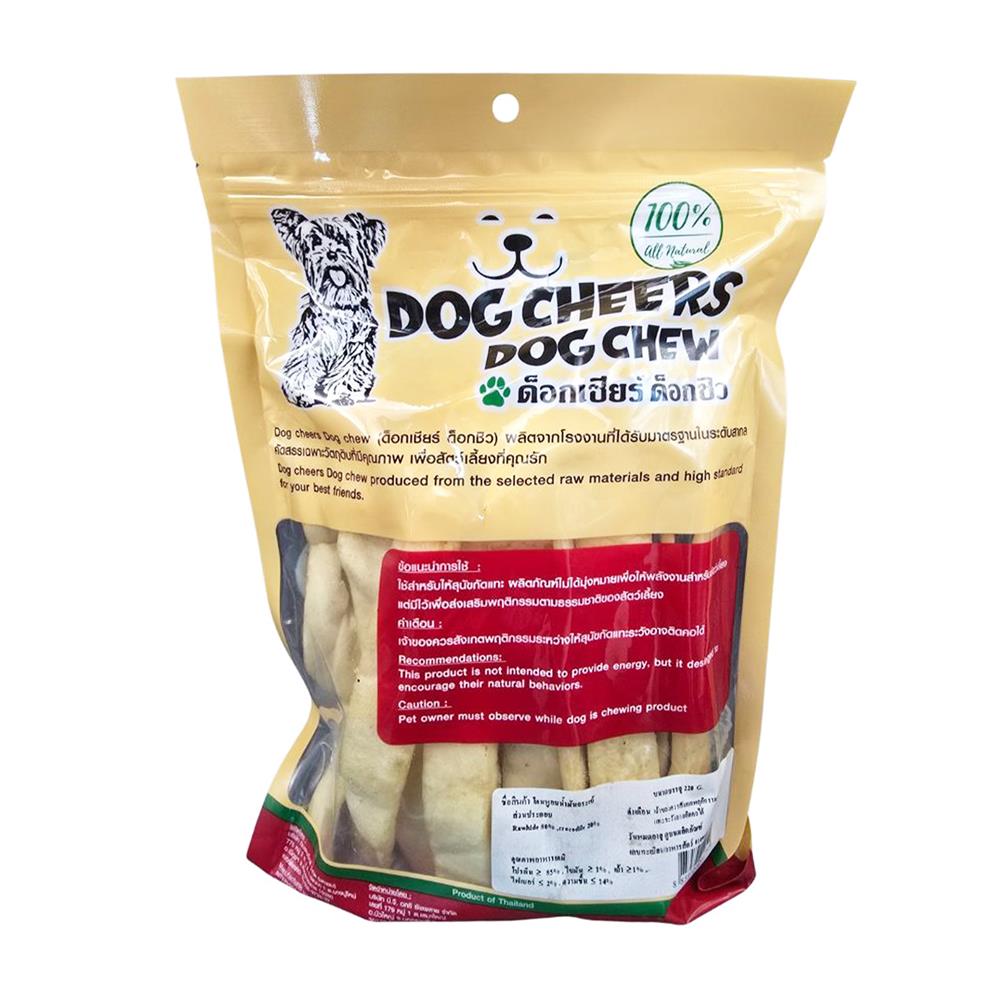 ขนมสุนัข DOGCHEERS DOGCHEW COW EAR CROCODILE FLAVOR