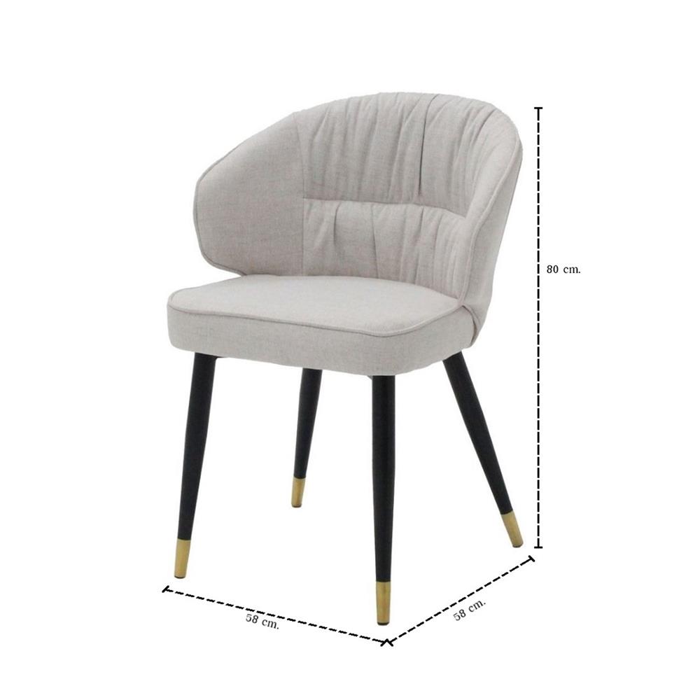 ชุดโต๊ะทานข้าว 4 ที่นั่ง SB FURNITURE SAVINA & VOLLY 59062564 สีขาว