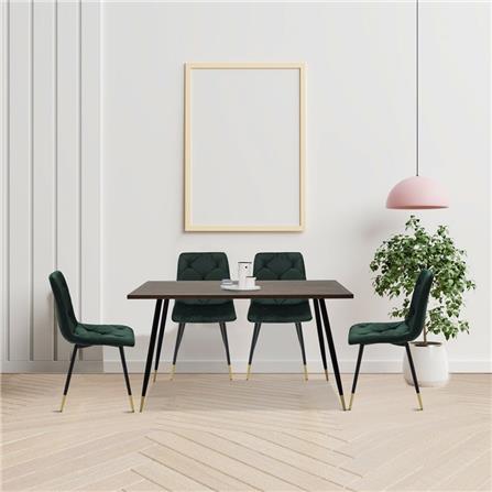 ชุดโต๊ะทานข้าว 4 ที่นั่ง SB FURNITURE TARISH 59022843 สีน้ำตาล_7