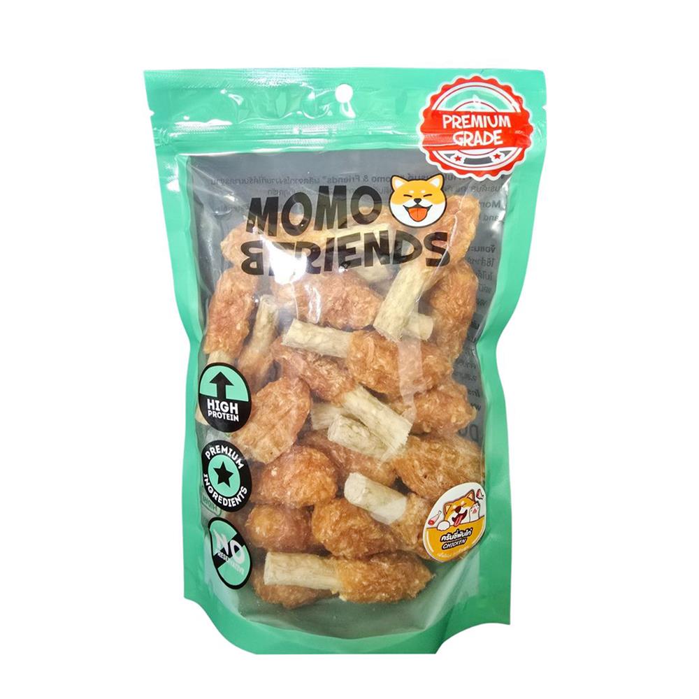 ขนมสุนัข MOMO&FRIENDS CRUNCHY CHICKEN WRAP 2.5 นิ้ว