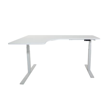 โต๊ะปรับระดับไฟฟ้า BEWELL TBS02 TOP09 160 ซม. สีขาว_1