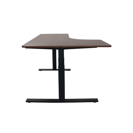 โต๊ะปรับระดับไฟฟ้า BEWELL TBS02 TOP0 180 ซม. สีน้ำตาล/ดำ_2