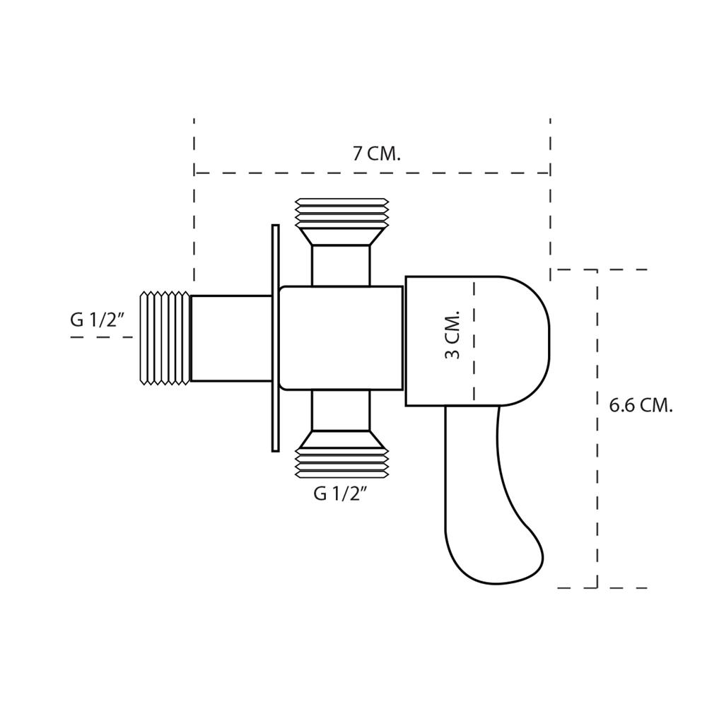 สต๊อปวาล์ว 2 ทาง DONMARK GL-2161