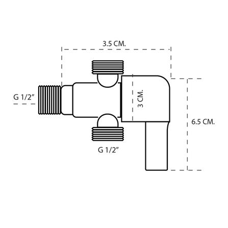 สต๊อปวาล์ว 2 ทาง DONMARK GL-2162_2