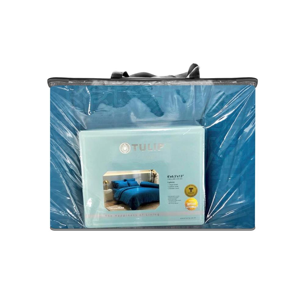 ชุดผ้าปูที่นอน 6 ฟุต (ชุด 6 ชิ้น) TULIP DELIGHT 60239-DL594