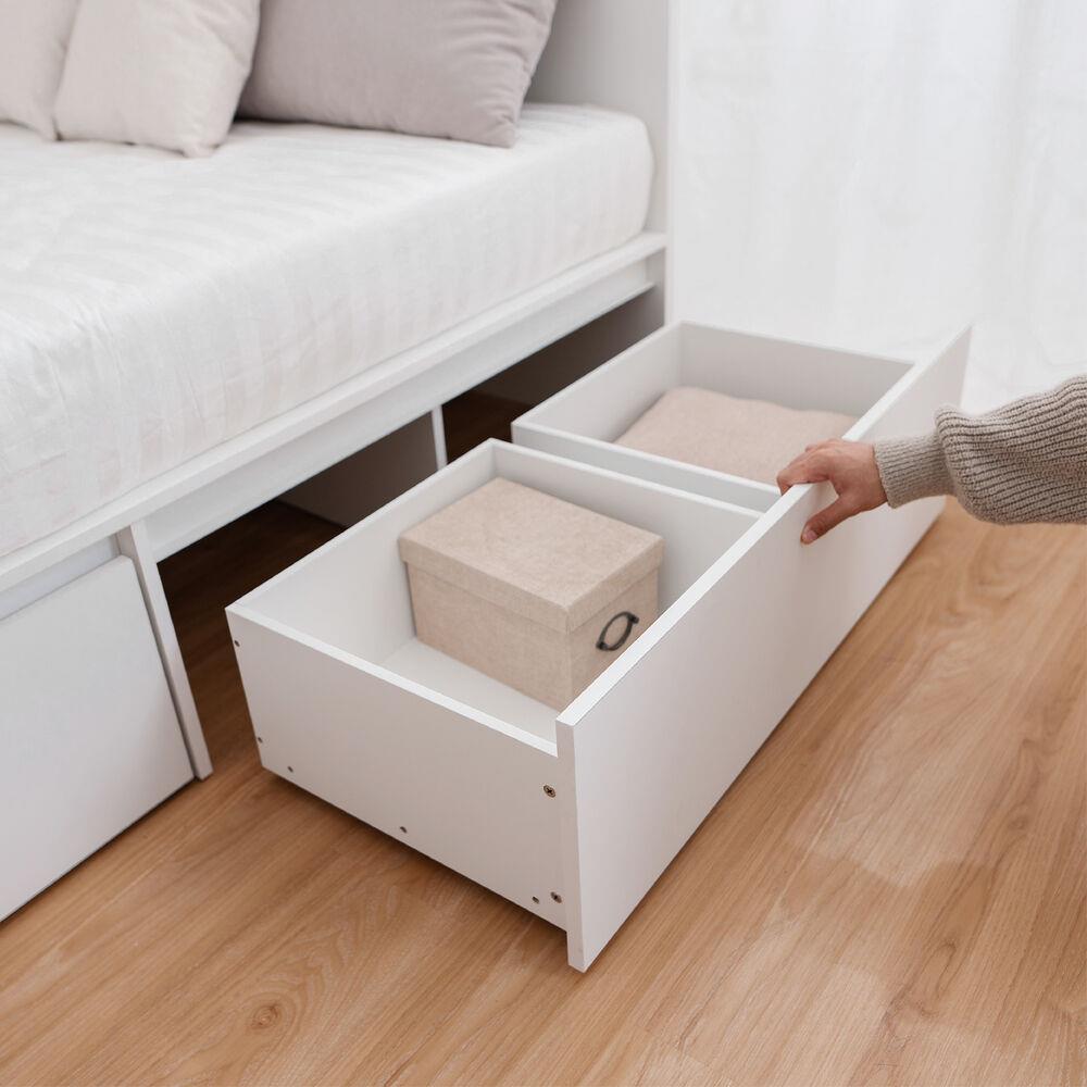 เตียง 6 ฟุต KONCEPT BOGO 19236369 สีขาว