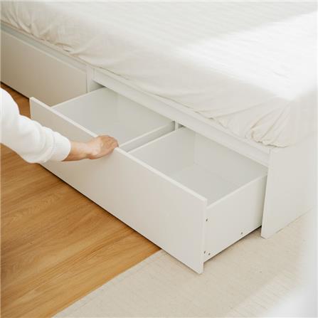 เตียง 3.5 ฟุต KONCEPT BOGO 19236367 สีขาว_7