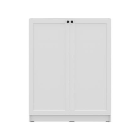 ตู้สูง บานผสม SB FURNITURE TRIXX 59064241 240 ซม. สีขาว_2