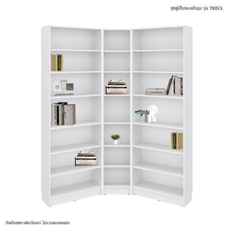 ตู้สูง บานโล่ง SB FURNITURE TRIXX 59064243 135.5 ซม. สีขาว_3