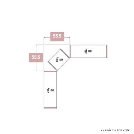 ตู้สูง บานโล่ง SB FURNITURE TRIXX 59064243 135.5 ซม. สีขาว_6